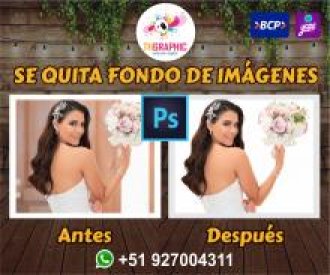 SE QUITA FONDO DE IMAGENES
